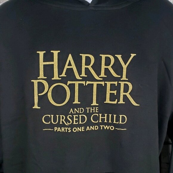 Harry Potter & the Cursed Child Parts One and Two Lyric Theater Hoodie XS S M 2X - Picture 4 of 6